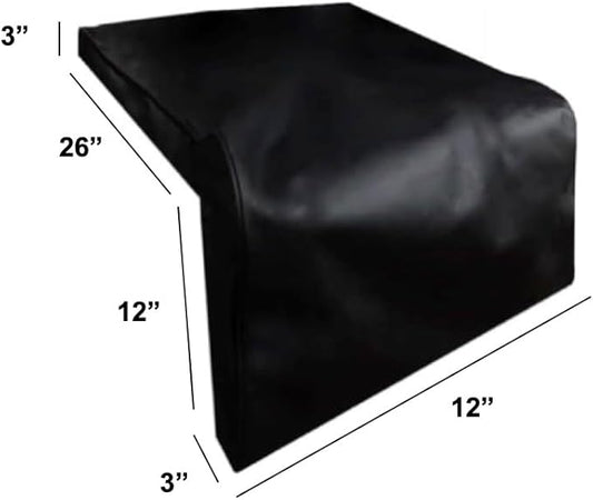 Windproof Covers 12 inch Heavy Duty Premium Grill Cover to fit Aspire Double Side Burner Built-in