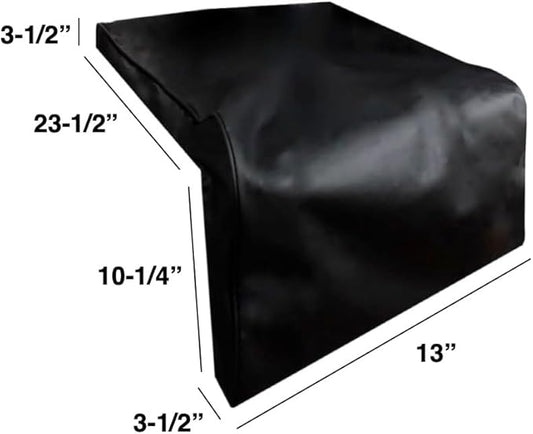 Windproof Covers 13 inch Heavy Duty Premium Grill Cover to fit Vintage Double Side Burner Built-in