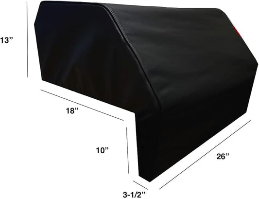 Windproof Covers 26 inch Heavy Duty Premium Vinyl Grill Cover to fit Twin Eagles Extreme Built-in Grill