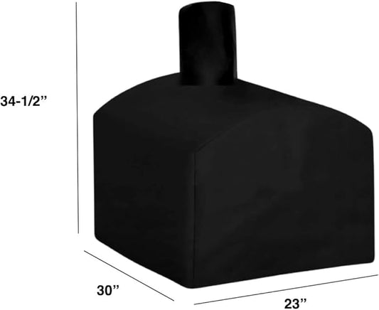 Windproof Covers 23 inch Heavy Duty Premium Vinyl Grill Cover to fit Summerset Pizza Oven Built-in