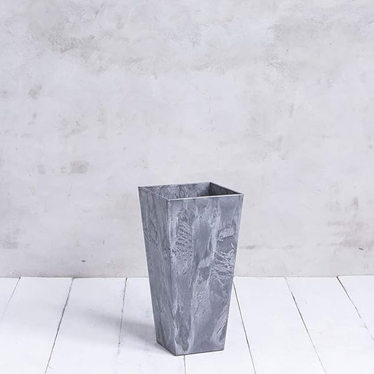 ArtStone 35270.01 Ella Tall Planter Grey 27.5-inch, Gray