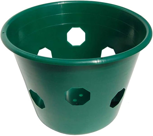 Bloom Master Hanging Baskets - 2 Gallon (48 Pack Bulk) - Hanging Planters for Outdoor Plants - Use as a Hanging Flower Basket, Strawberry Planter, Herb Planter, More - Hanging Pots for Plants Outdoor