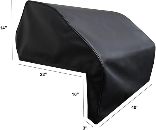 Windproof Covers 40 inch Heavy Duty Premium Grill Cover to fit RCS Premier Series Built-in Grill