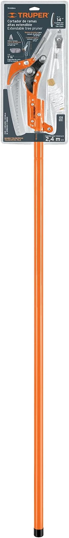 TRUPER TR-82M-A Tree Pruner w/ Extendable Aluminum Pole