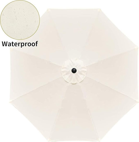 Simple Deluxe 9' Patio Umbrella Outdoor Table Market Yard Umbrella with Push Button Tilt/Crank
