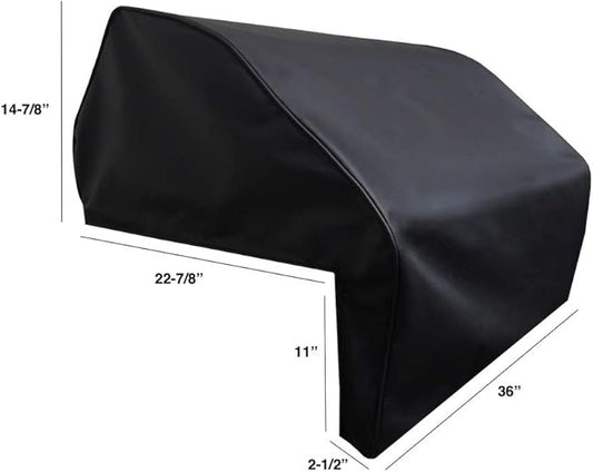 Windproof Covers 36 inch Heavy Duty Premium Vinyl Grill Cover to fit Lynx Built-in Grill