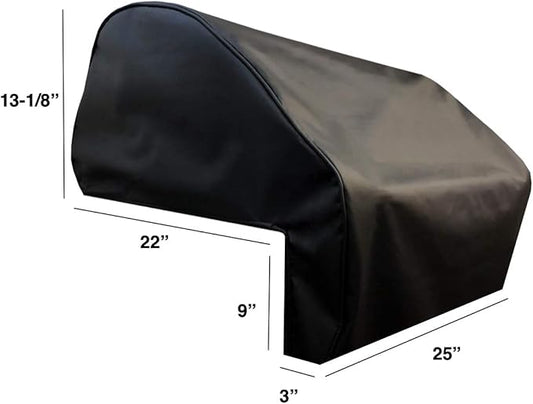 Windproof Covers 25 inch Heavy Duty Premium Vinyl Grill Cover to fit Blaze Built-in Grill
