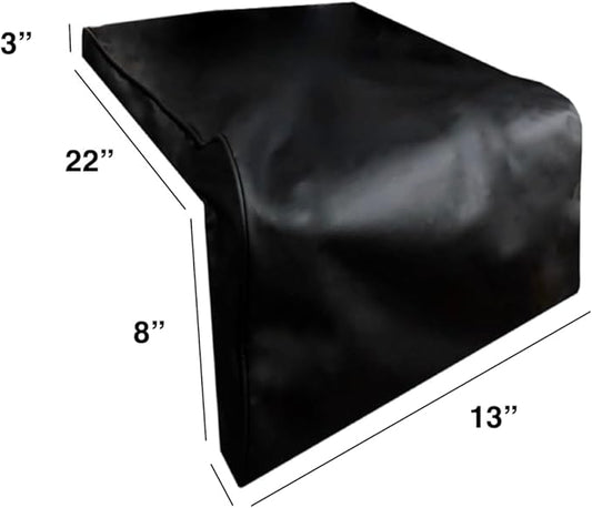 Windproof Covers 13 inch Heavy Duty Premium Grill Cover to fit True Flame Double Side Burner Built-in