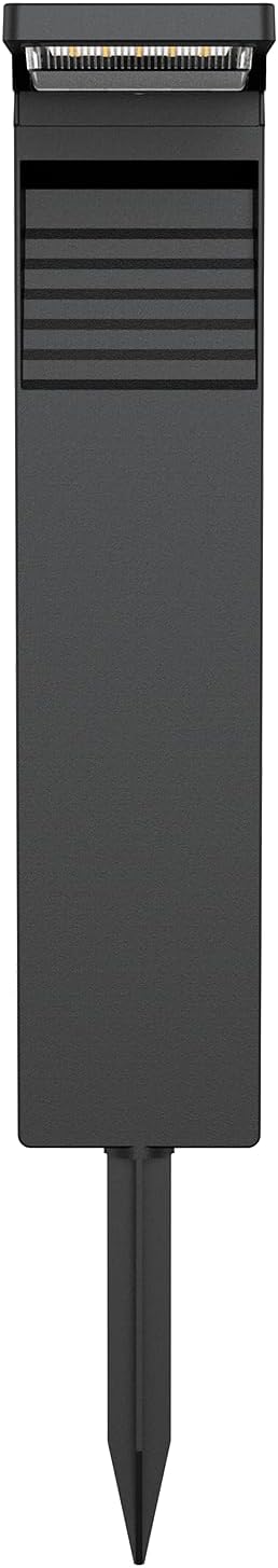 Solar Pathway Lights 6Pack with Warm White and Cool White Mode, Modern Solar Path Lights Outdoor Waterproof, Perfect Solar Lights for Backyard, Lawn, Driveway, Walkway, Garden Decorative.