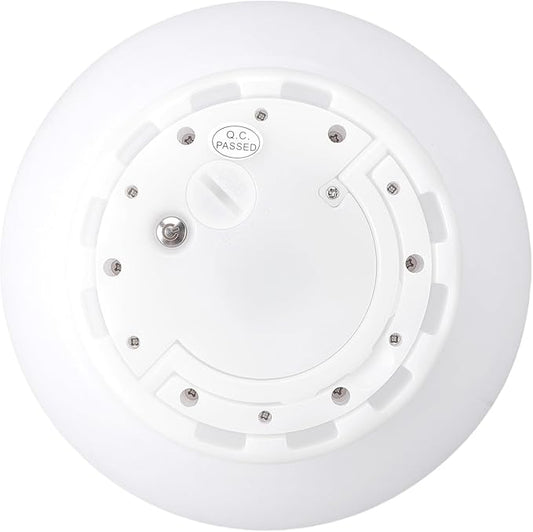 Jiawu LED Ball Light, 5.9 Inch 7 RGB Color Changing 10m Rechargeable Type C Charging Floating Globe Light, Glow Orb with Multifunctional Handle for Home Bedroom Patio