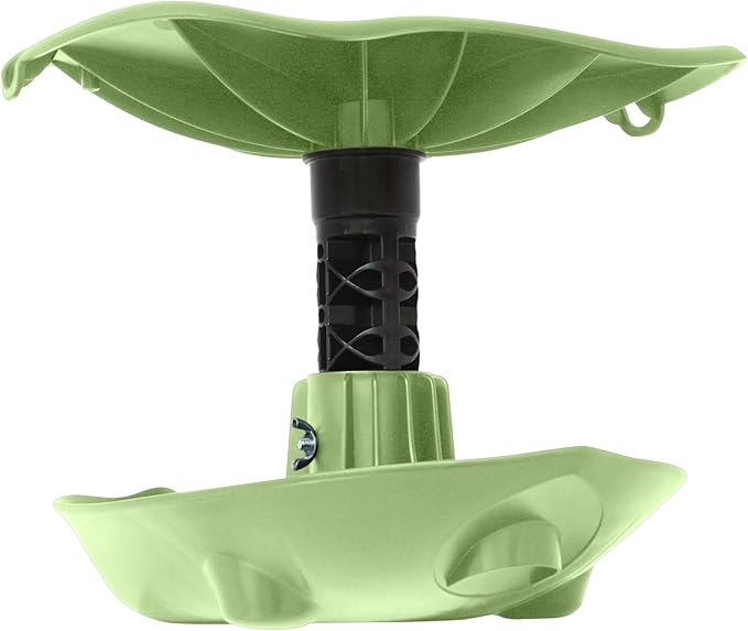 TheXceptional ROCKr Garden Stool with Seat Pad | Gardening Stool with Rocking Base for Yard and Garden | Light Weight Gardeners Chair Tool to Help Knees | Made in USA by Vertex Products | Model EX121