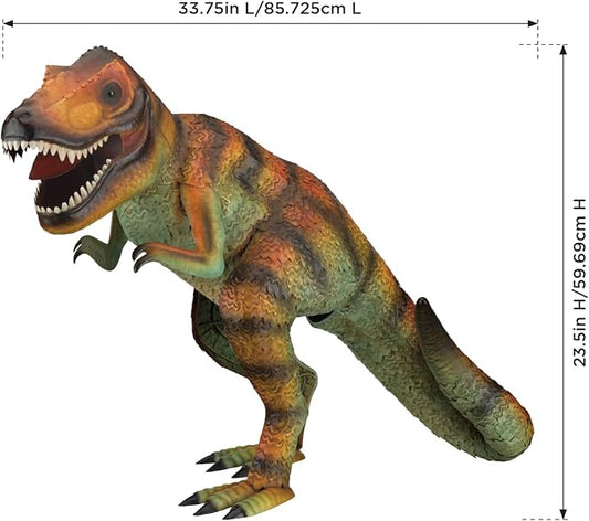 Regal Art & Gift Dinosaur Metal Statue – Indoor Outdoor Decorative Sculpture for Home & Garden Décor, Weather-Resistant Yard Art Figure for Patio, Lawn, Tyrannosaurus