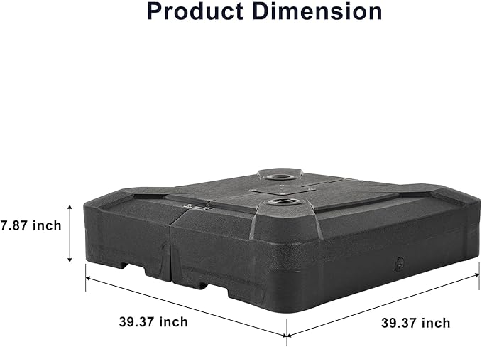 PURPLE LEAF Cantilever Patio Umbrella Outdoor Aluminum Offset Square Umbrella Windproof Heavy Duty Hanging Outside Umbrella for Deck Pool Garden