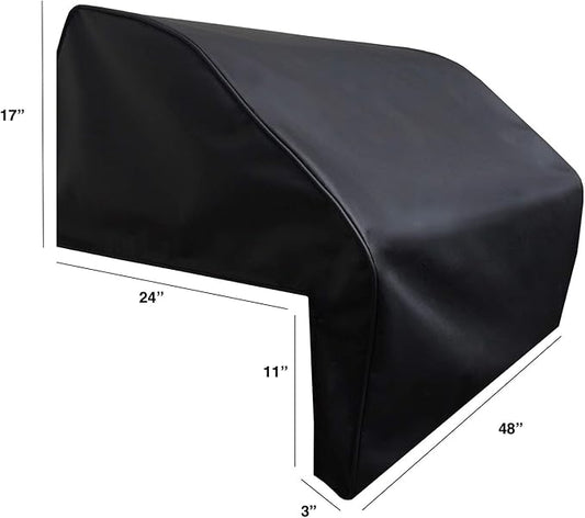 Windproof Covers 48 inch Heavy Duty Premium Vinyl Grill Cover to fit DCS Series 9 Evolution Built-in Grill