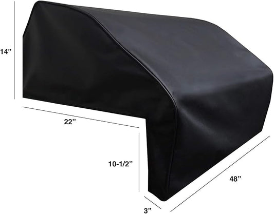 Windproof Covers 48 inch Heavy Duty Premium Vinyl Grill Cover to fit DCS Series 7 Traditional Built-in Grill