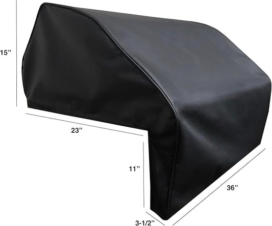 Windproof Covers 36 inch Heavy Duty Premium Grill Cover to fit Quest by Summerset Built-in Grill