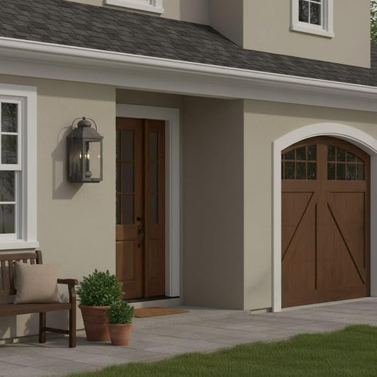 Hinkley Anchorage Large Three Light Wall Mount Lantern - Estate & Heritage Series, Aluminum, Clear Glass - Aged Zinc Finish