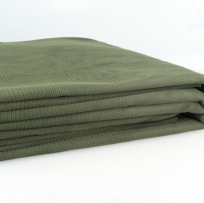 Green DIY Mosquito Net Fabric | 10x50 FT Netting | Insect Cover for Garden, Patio, Outdoor & Windows | Multiple Sizes in Black, White & Green | Raised Bed Screen Mesh Barrier