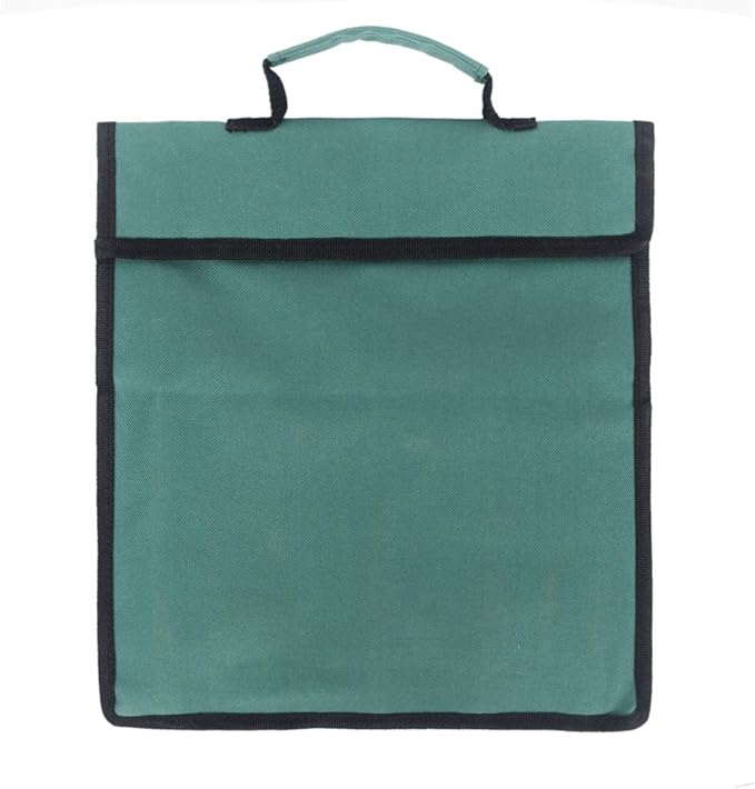 Garden Pouch Foldable Portable Garden Kneeler, Bench Kneeling Bag, Seat Storage Tote Hanging Organizer, Gardening Tools Storage Stool Multiple Storage Pouch (Green), 10180705