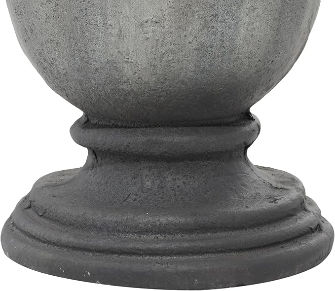Studio 350 Grey Resin Rustic Planter 16 x 11 x 11-11 x 11 x 16Round