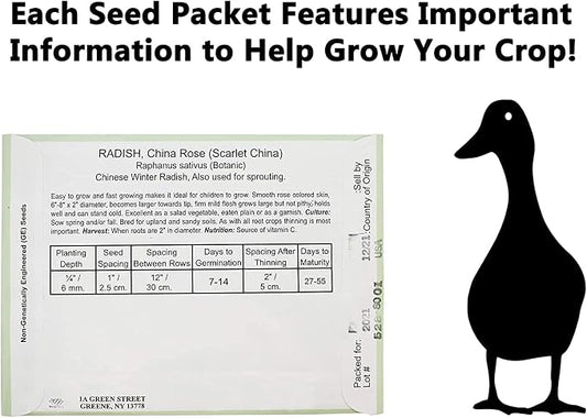 Set of 30 Vegetable and Herb Seeds - Semi Assorted - 100% Non-GMO & Heirloom - Great for Starting a Garden! High Germination Rate! (30)