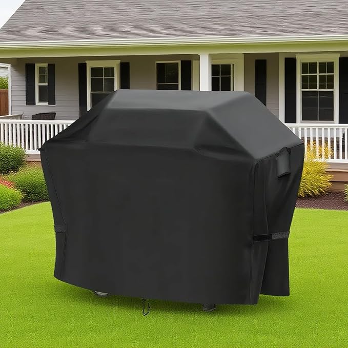 Grill Cover for Nexgrill 810-0171 Oakford Homestead 24 Inch Charcoal Grill, Waterproof Outdoor BBQ Griddle Cover, Fade-Resistant UV Resistant All Weather Protection- 53" W x 24" D x 40" H