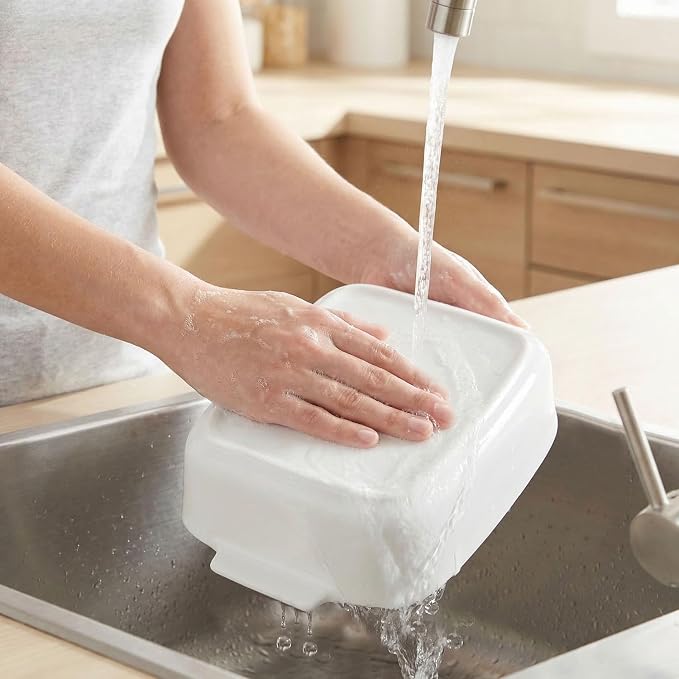 10" x 7" Casserole Dish 1.7 Quart Ceramic Bakeware Set with Lids, Chip and Crack Resistant Ceramic Casserole Dish with Handle 11.6 In, Microwave, Dishwasher, Oven, Freezer and Fridge Safe