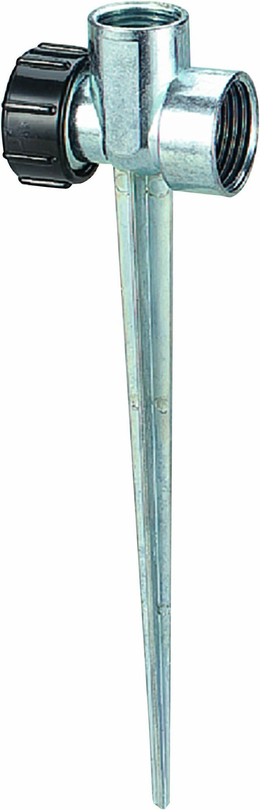 10-Pack Orbit Metal Flow-Thru Lawn Sprinkler Spike Base for 1/2" Yard Sprinklers