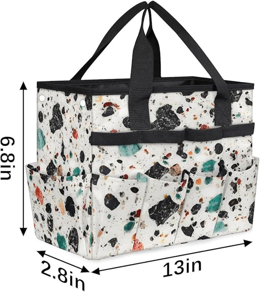 Garden Tool Bag Garden Tool Storage Bag with Pockets Handle Portable Garden Tote Bags for Women Men