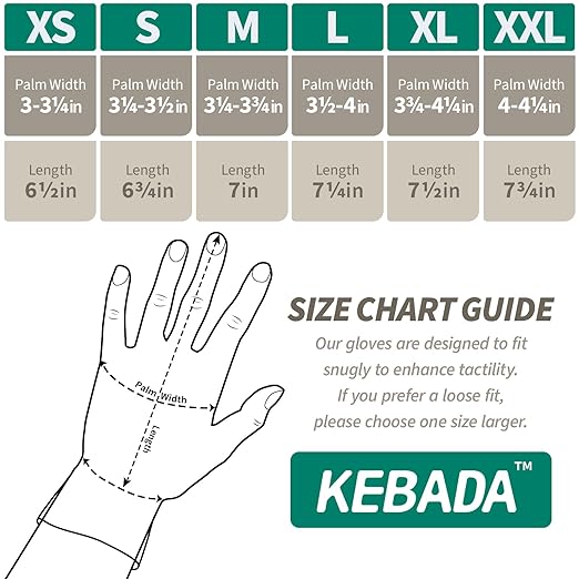 Kebada Safety Work Gloves,120 Pairs Bulk Pack, Touchscreen, PU Coated, Ideal for Warehouse, Construction, Gardening and Mechanics, Grey, X-Small