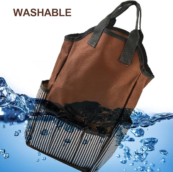 Gardening Apron - Gardening Tool Bag With Apron,Tool Bags & Aprons Tote Storage Bag with Pockets Tool Apron Practical Gardening Gifts for Men