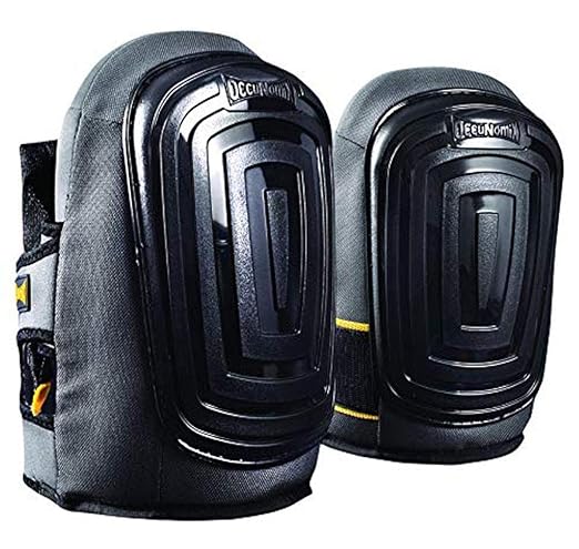 OccuNomix 221-D Premium Flat Cap Knee Pad, Powered by D30 Impact Protection