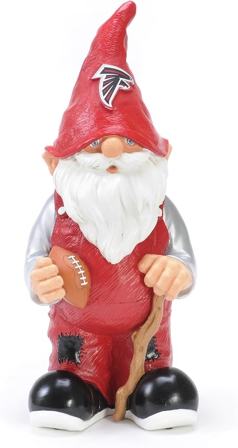 NFL Resin 11.5" Team Logo Outdoor Garden Statue Gnome