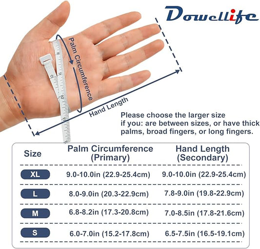 Dowellife 12 Pairs Level 5 Cut Resistant Work Gloves for Men and Women, PU Coated Breathable Gardening Gloves, Thin Flexible and Firm Grip for Mechanics and Fishing (Medium, Grey)