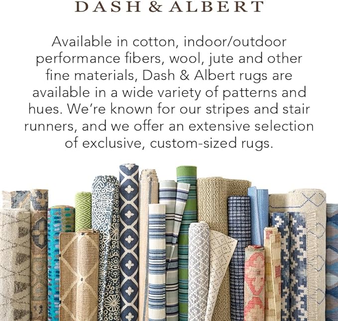 Dash & Albert Seneca Multi Machine Washable Rug, 5 X 8 Feet, Multi Graphic Pattern