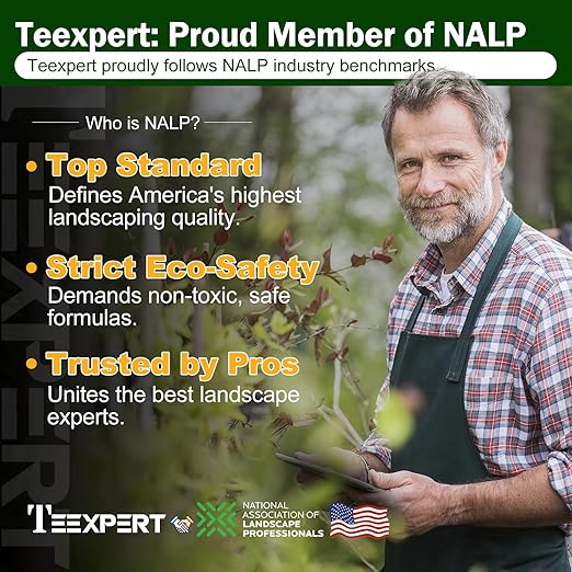 Teexpert 1 Gallon Rock Glue for Landscaping – Strong Pea Gravel Binder & Stone Adhesive for Walkways, Yards, Patios, and Decorative Driveway Edges