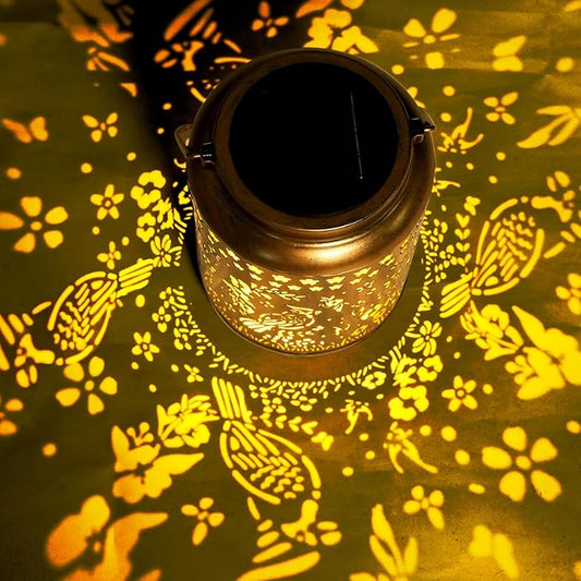 Cardinal Solar Lantern Outdoor Cardinal Decor Garden Decor Waterproof Light Hanging Solar Lights Yard Decor, Christmas Gifts, Gifts for Women, Gifts for Mom, Gifts for Grandma