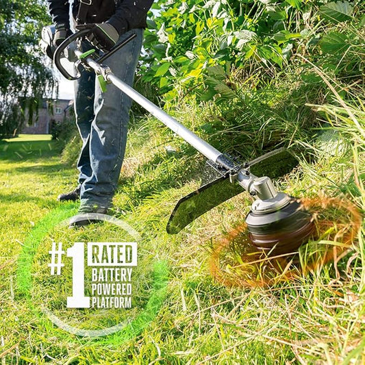 EGO MST1501 Multi-Head Combo Kit: 15" String Trimmer & Power Head With 5.0 Ah Battery and Standard Charger