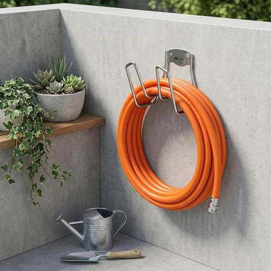 JBscoop Garden Hose Holder - 2 Sets Wall Mount for Water Hose and Extension Cords