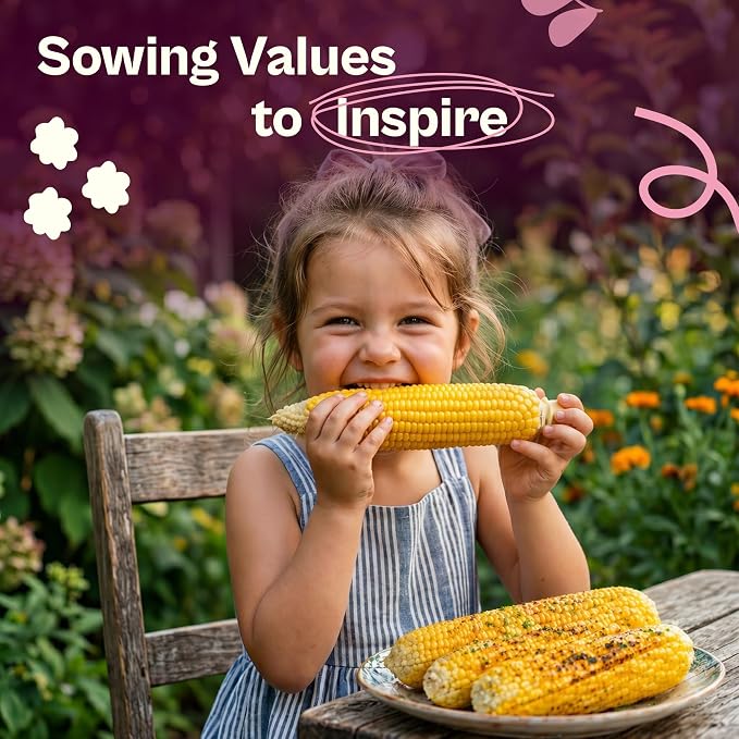 SVI 80 Golden Bantam Sweet Corn Seeds (Zea mays) – Yellow Sweet Corn Seed Packets Non GMO – Fast Growing Heirloom Vegetable Seeds, Outdoor Vegetable Garden & Home Garden