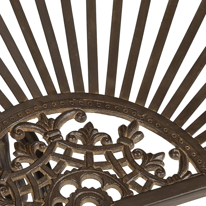 SAFAVIEH Outdoor Collection Annalise Antique White Accent Table
