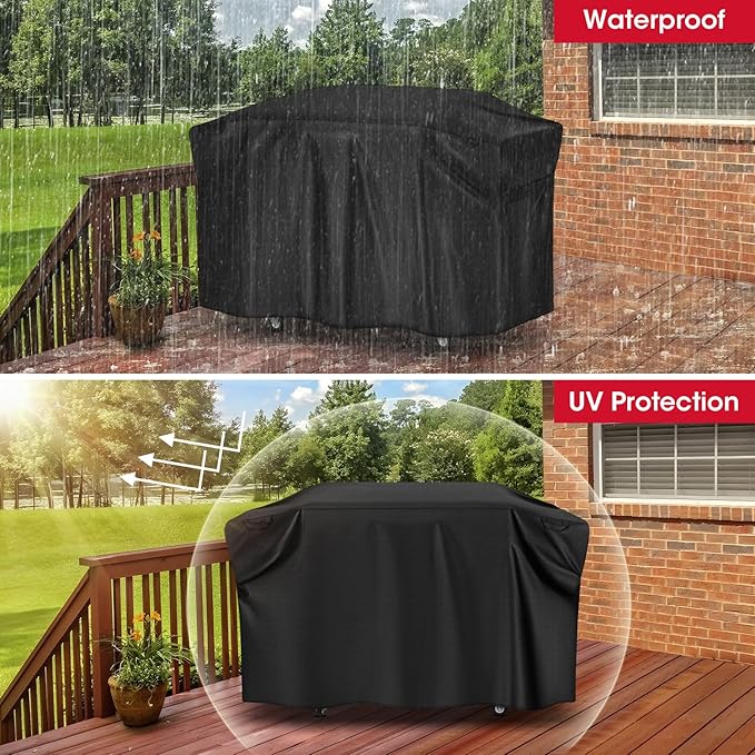 Unicook Griddle Cover for Blackstone 36 Inch ProSeries Grills, Outdoor 70 Inch Flat Top BBQ Grill Cover for 4 Burner Cooking Station, Unique UV Resistant Waterproof Vinyl with Polyester Lining