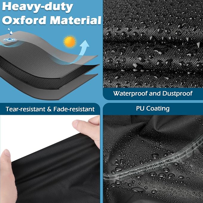 BBQ Grill Cover (21" L x 17" W x 12" H)