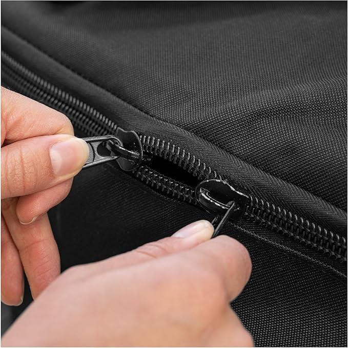 Blackstone Tabletop Griddle Cover & Carry Bag, 1722, Portable BBQ Grill Griddle Carry Bag & Cover for Travel - 600D Heavy Duty Weather Resistant Accessories, Black, 22 inch