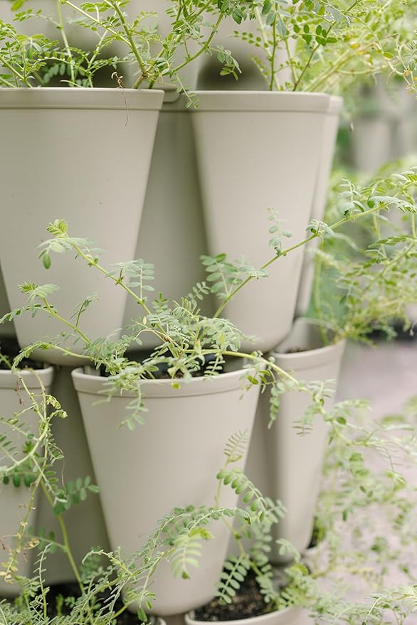 Greenstalk 3 Tier Original Vertical Planter in Stunning Stone (Stunning Stone)