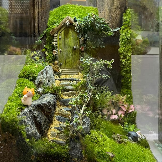 Natural Rocks Seiryu Stone 1-2 Inches Decorative Rocks for Fairy Gardens,Miniature Landscaping,Bonsai,DIY Crafts, Aquariums & Reptile Terrariums-2lb