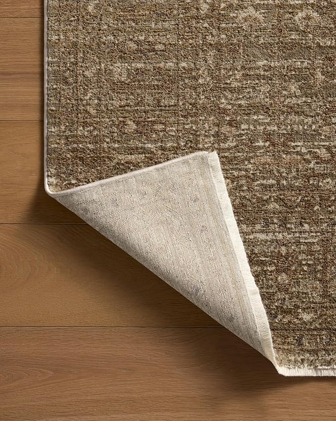 Loloi Haywood Collection HYD-01 Sage/Brown 2'-7" x 8'-0" Runner Rug