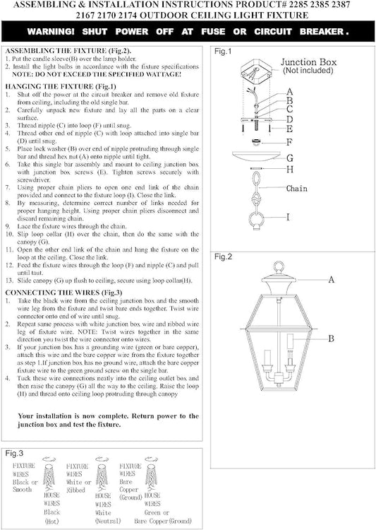 Livex Lighting 2174-07 Mansfield 4-Light Outdoor Hanging Lantern, Bronze