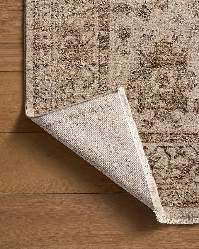 Loloi Haywood Collection HYD-04 Ivory/Taupe 2'-7" x 8'-0" Runner Rug