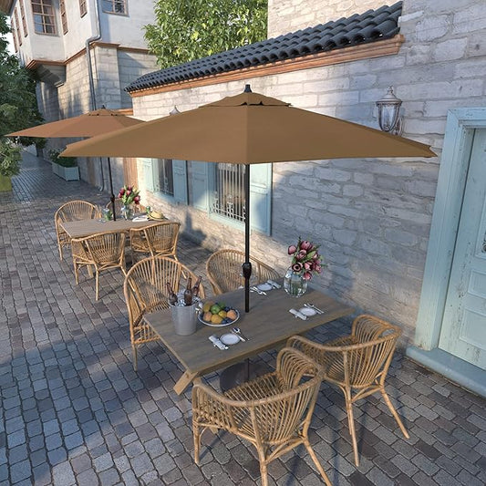 California Umbrella 9' Rd Sunbrella Aluminum Patio Umbrella